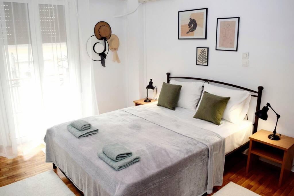 פיראוס Lovely,Central, Spacious 2-Bedrooms Apartment מראה חיצוני תמונה